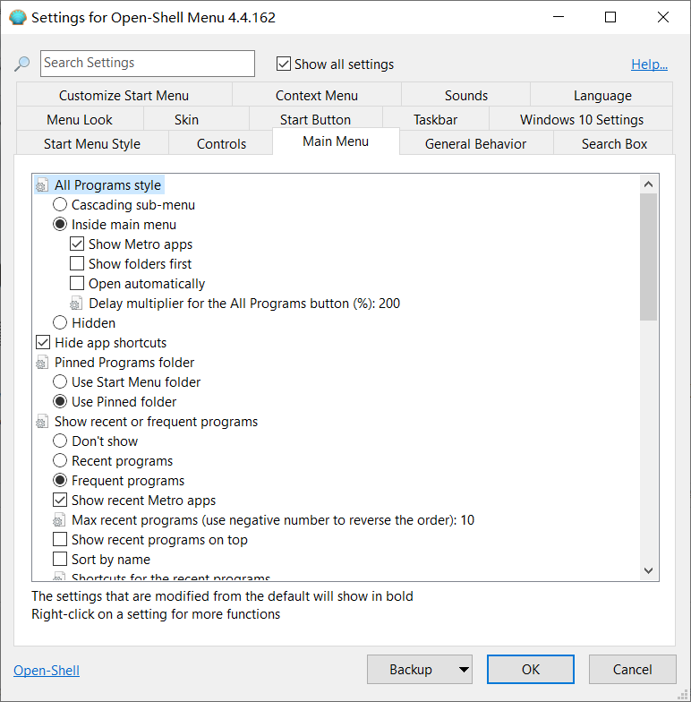 win8设置开始键教程