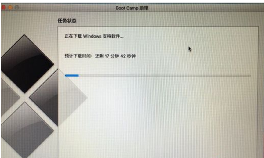 mac磁盘工具装win