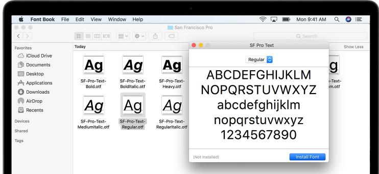 mac全部系统字体下载 Mac操作系统字体下载指南：合法来源与安全保障